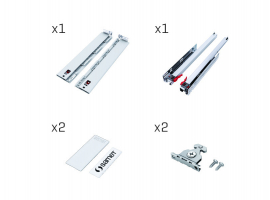 FlowBox 256/18 Yavaşlatıcılı 450 mm Siyah Perakende