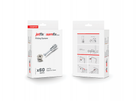 JETFIX  Ø10 + SAMFIX Gövde 13,2 mm Nikel Bağlantı Elemanı